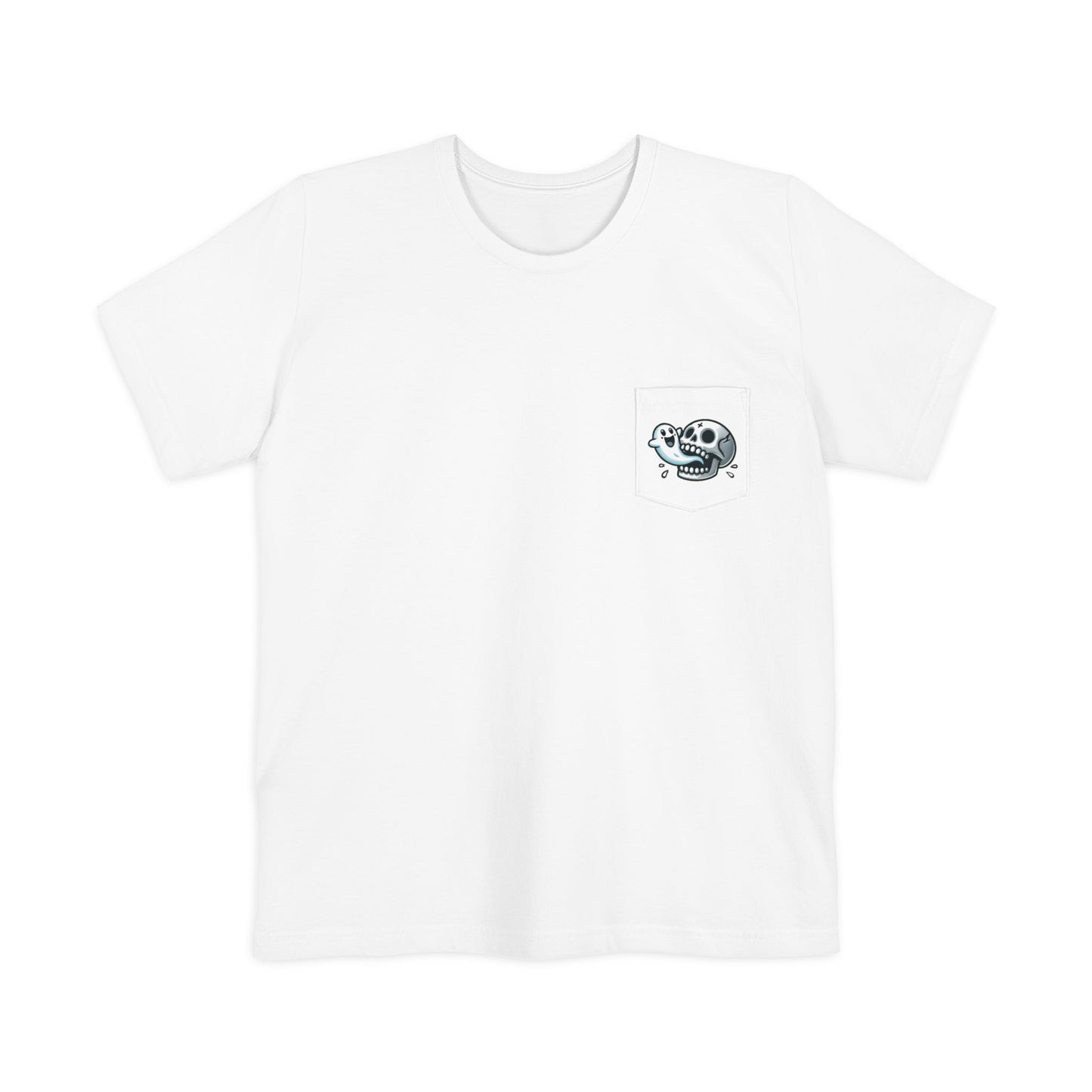 Wisp and Mori Unisex Pocket T-shirt - Back Logo